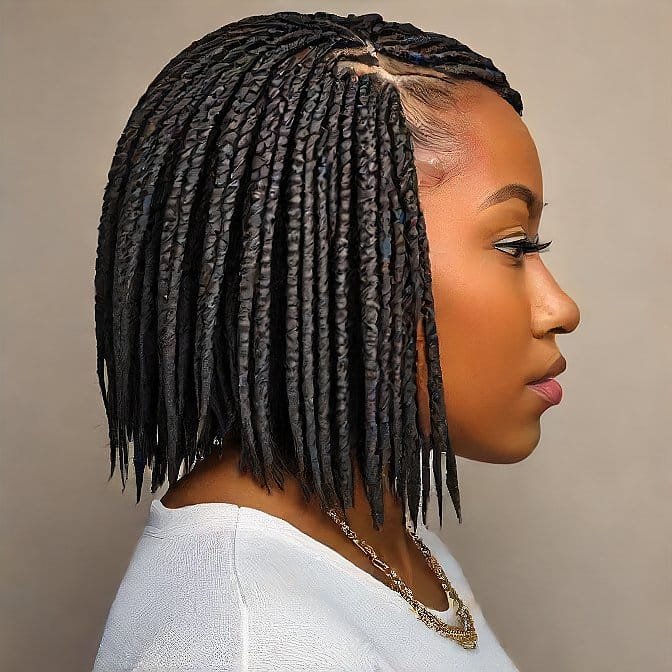 box braid bob