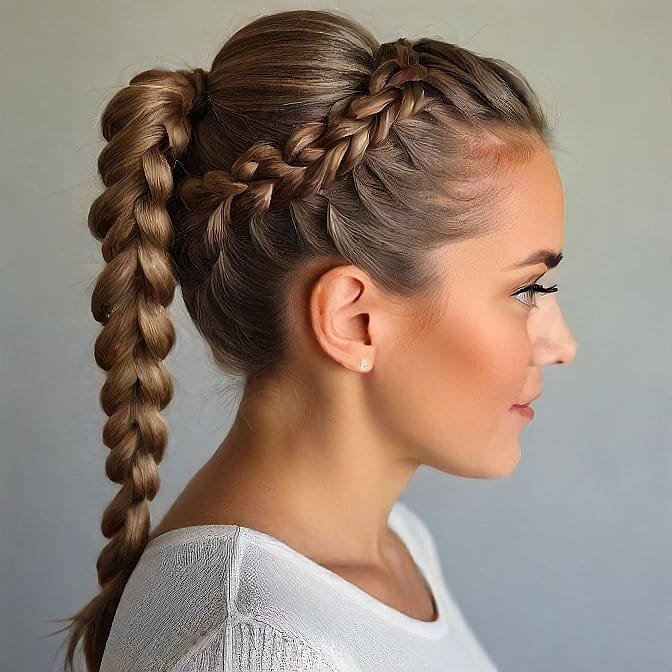 french twist braid