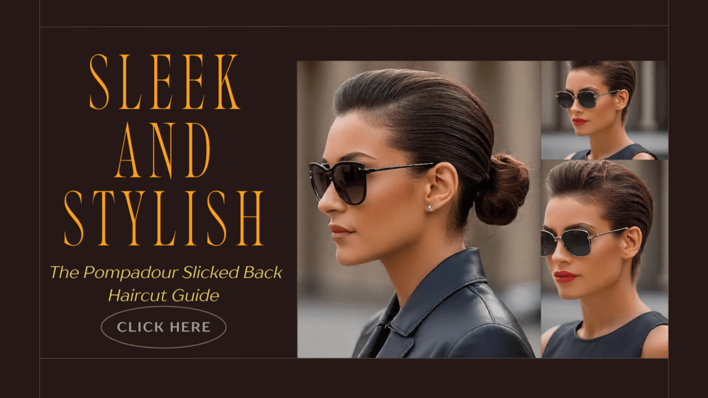 Sleek and Stylish: The Pompadour Slicked Back Haircut Guide