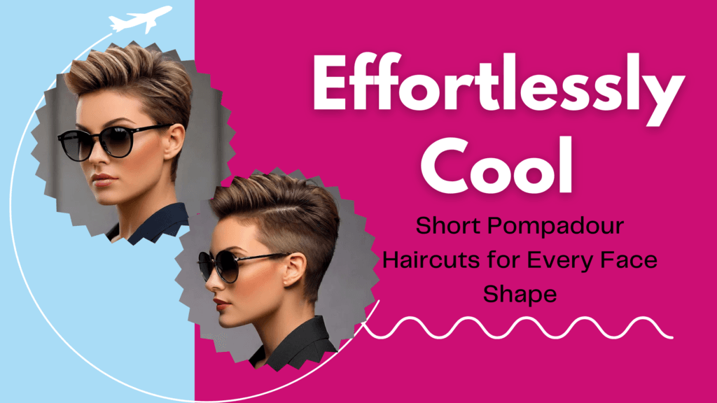 Effortlessly Cool: Short Pompadour Haircuts for Every Face Shape