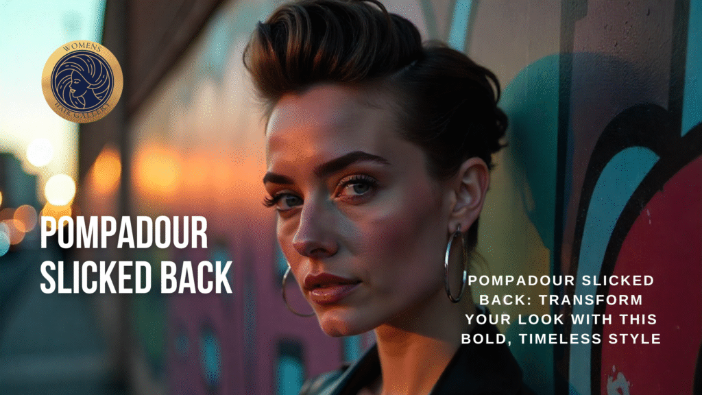 Pompadour Slicked Back: Transform Your Look with This Bold, Timeless Style