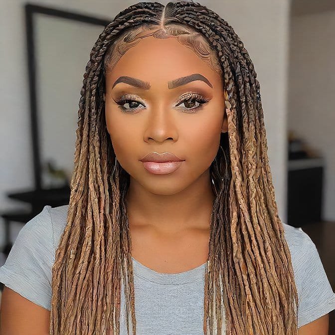 knotless box braids