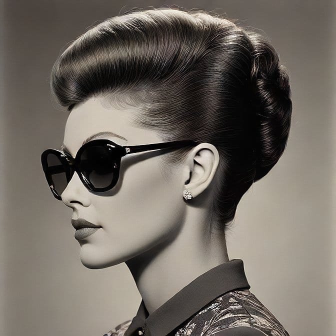 pompadour hairstyle 1960s