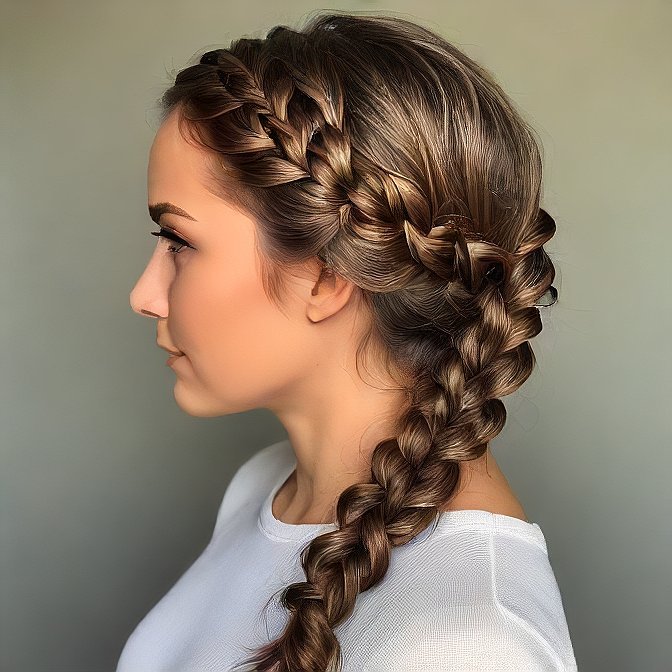 Rustic Maiden Braid