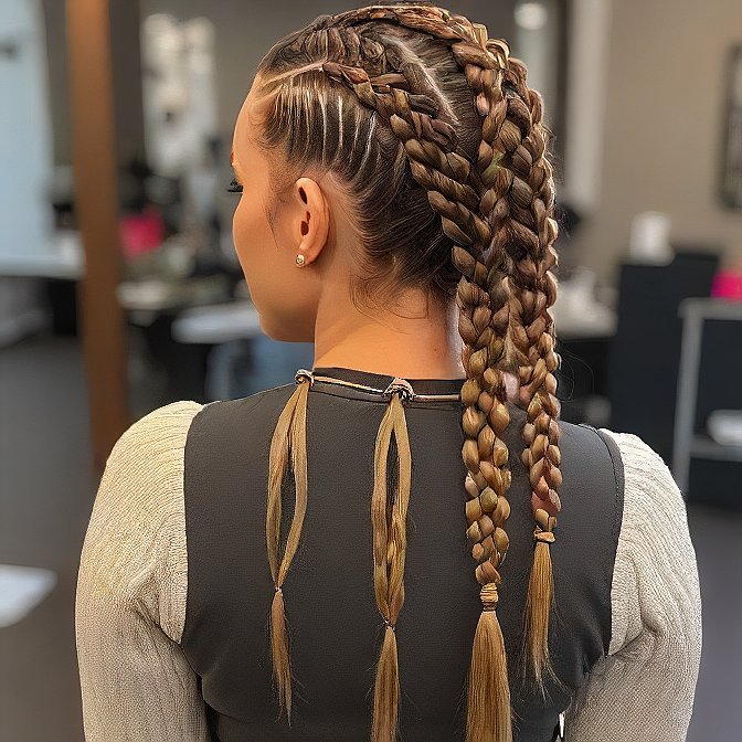 Asgardian Goddess Braids