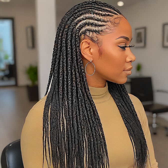 knotless braids