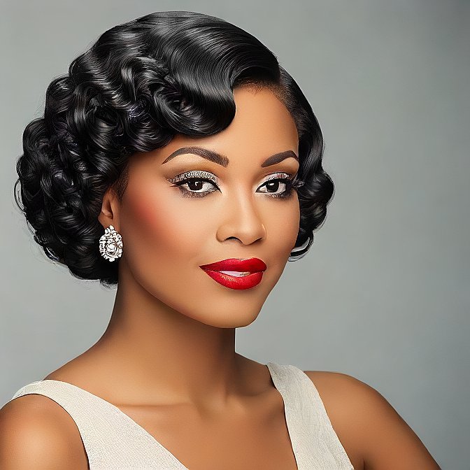 3 Finger Waves