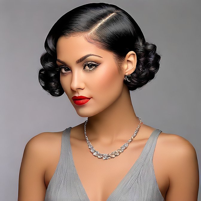3 Finger Waves